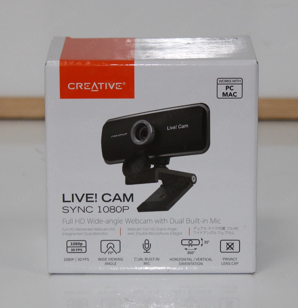 CREATIVE LIVE! CAM Sync 1080P webkamera