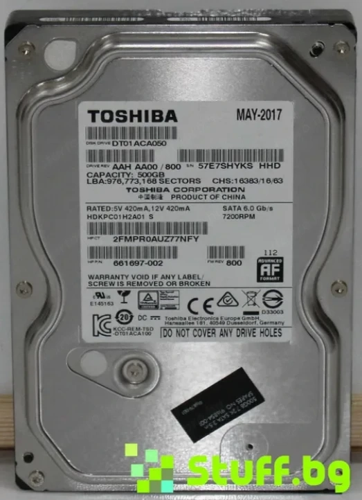 Merevlemezek   HDD 3,5" 500 GB számítógéphez WD, Toshiba, Seagate