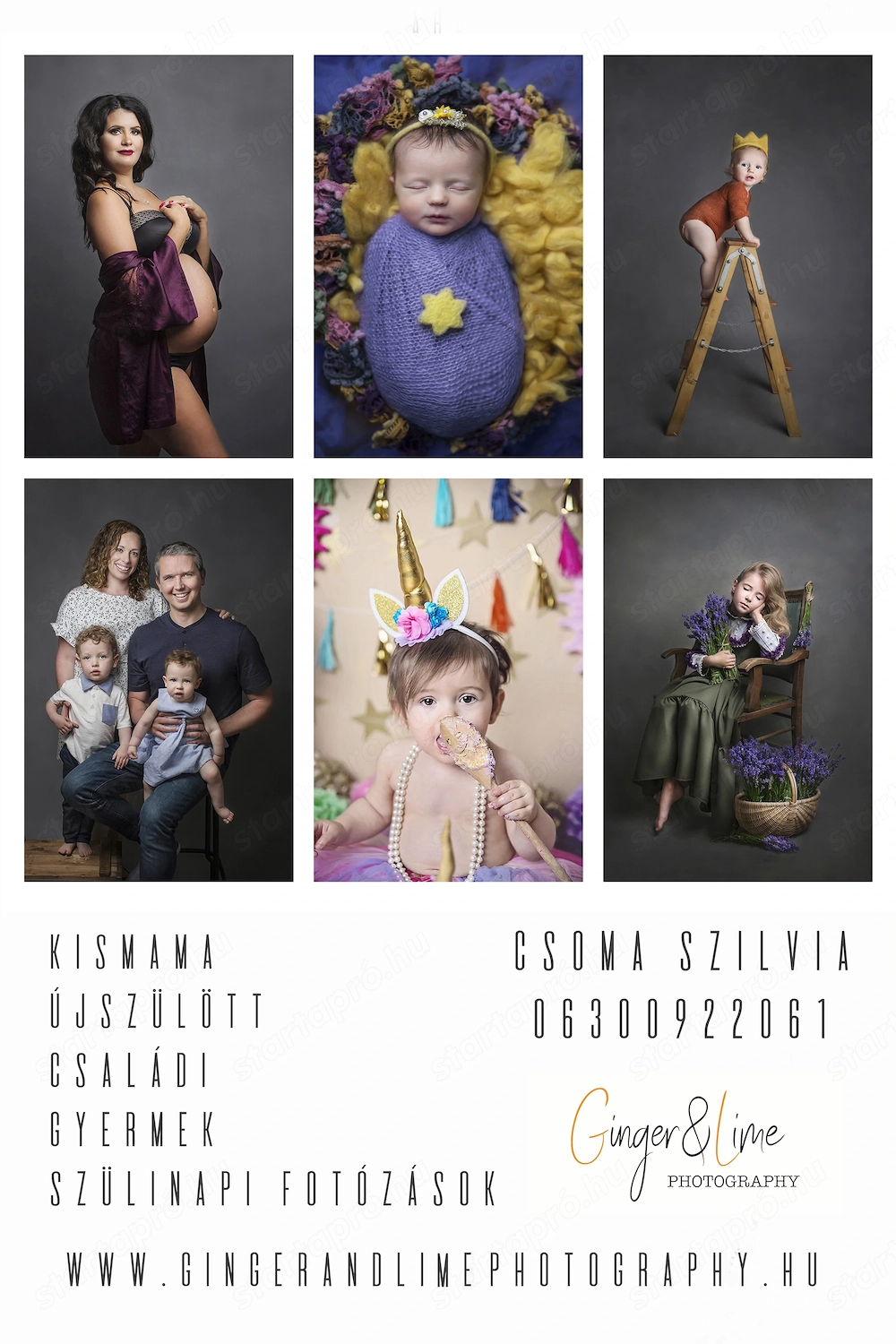 Természetes, letisztult kismama, újszülött és családi fotózás Budapesten.