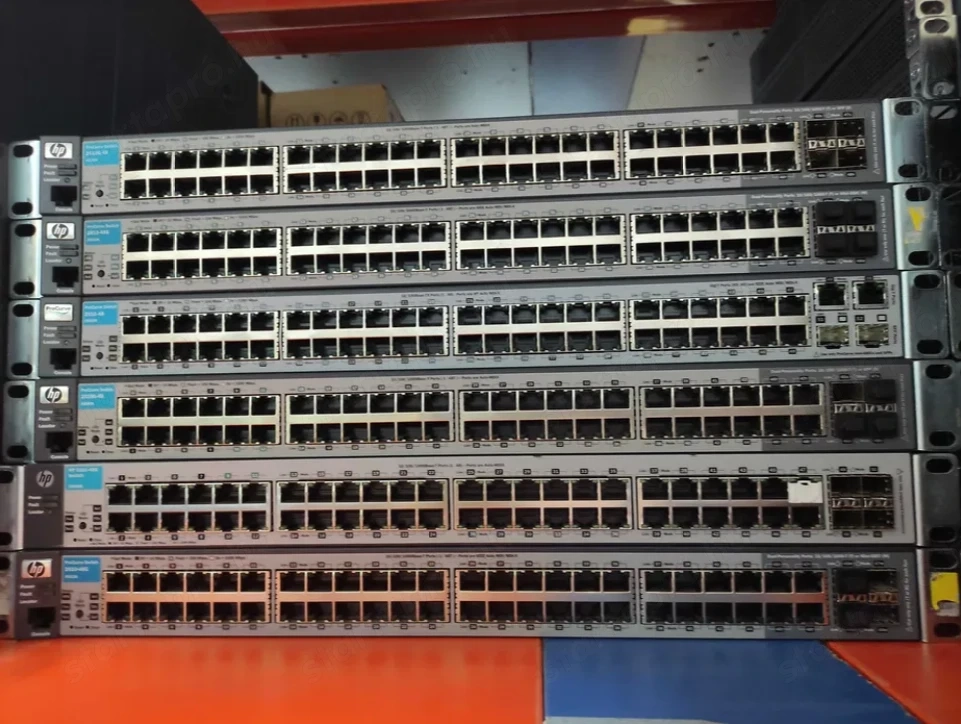 HP ProCurve menedzselt switch, 1810-48G, 2510G-48, 2810-48G, 2920G-48, switch