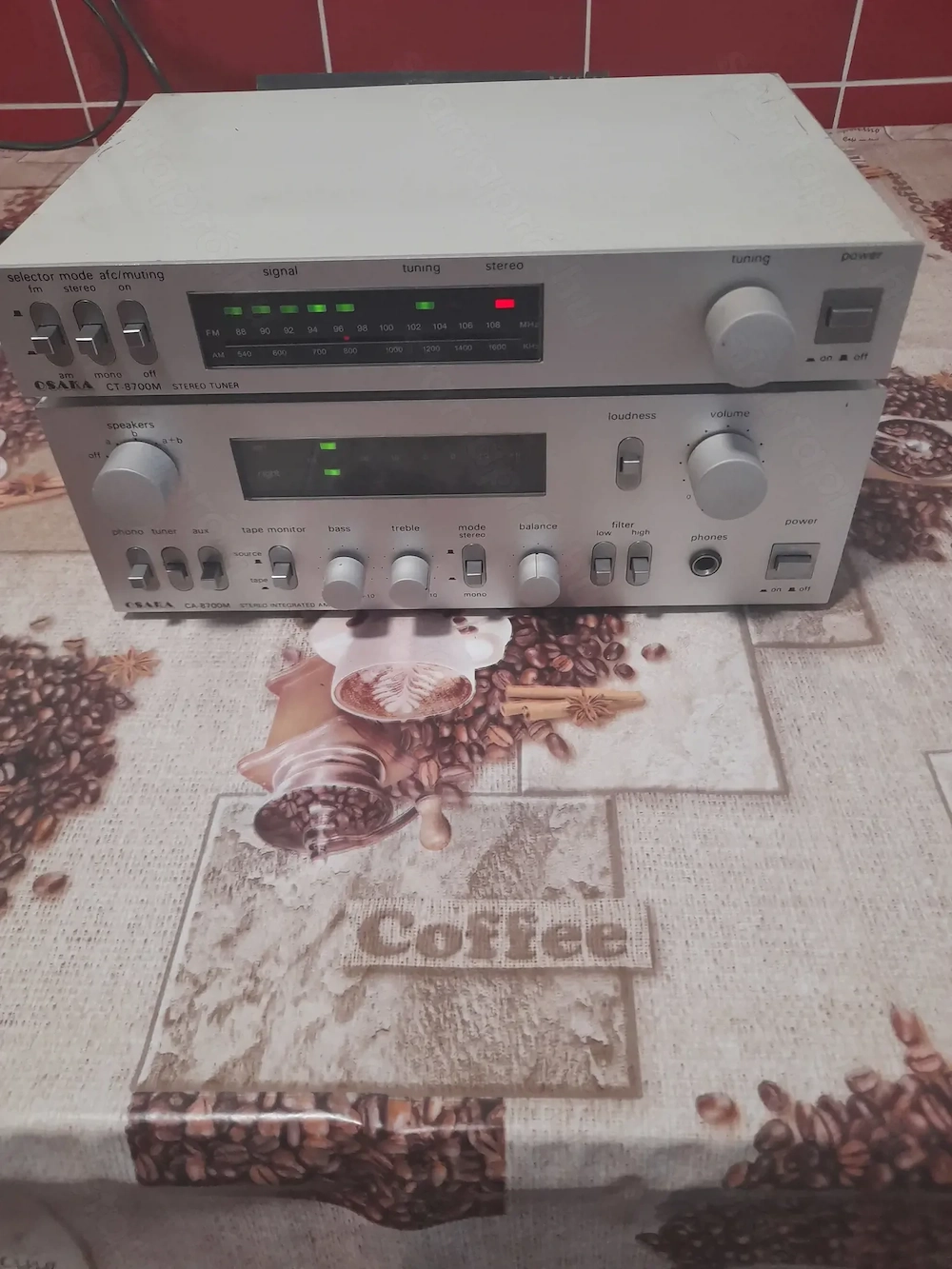 OSAKA Retro Mini Hifi rádiója és erősítője - nagyon ritka  Hódmezővásárhelyen 