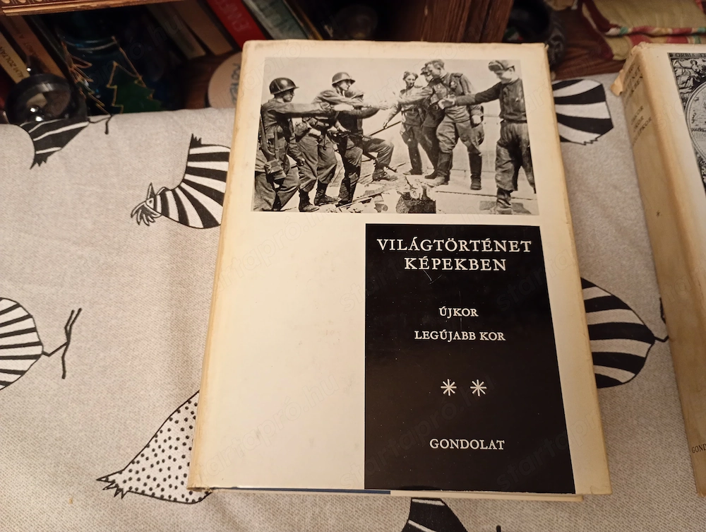 Világtörténet képekben (Újkor, legújabb kor) Hanák-Márkus-Ormos-Ránki  2000ft óbuda Világtörténet ké