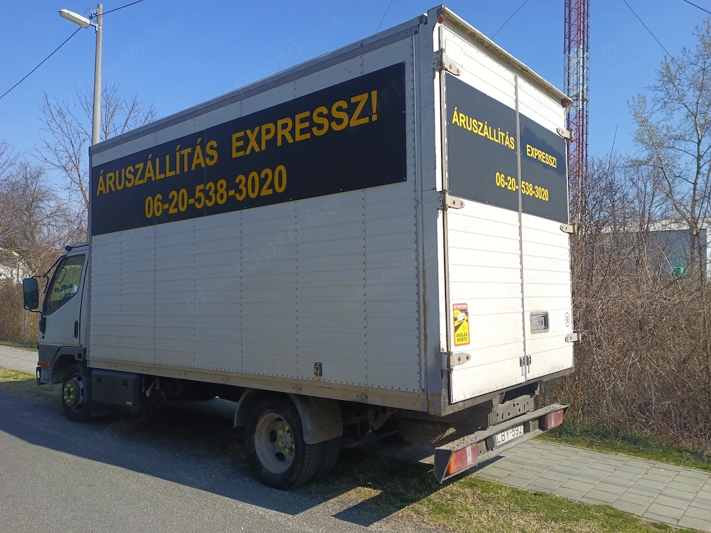 Áruszállítás Fuvarozás Tehertaxi Budapest