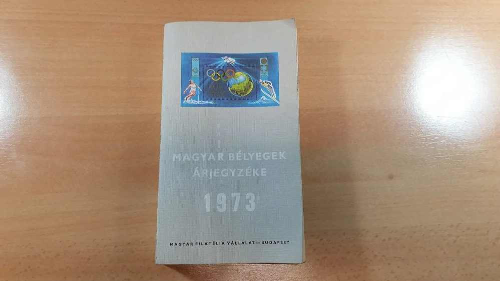 Magyar bélyegek árjegyzéke 1973 gyűjtői könyv eladó