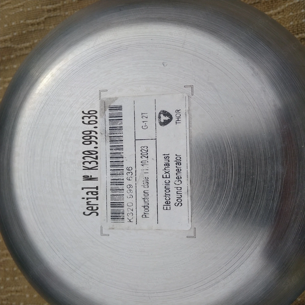 Thor soundactor hanggenerátor kipufogó sound