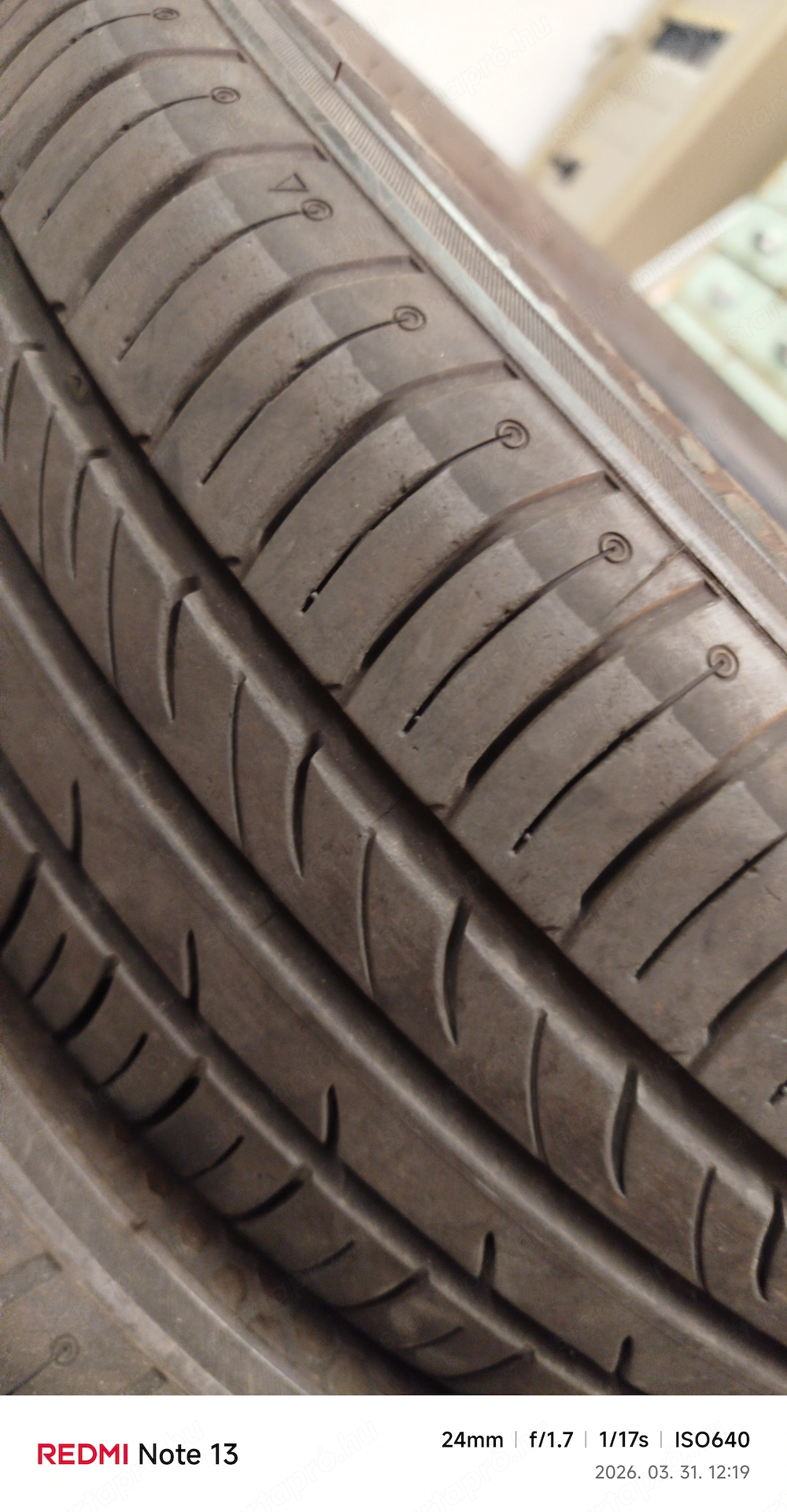 Budapesten újszerű 175 65 14 nyárigumi szett eladó 