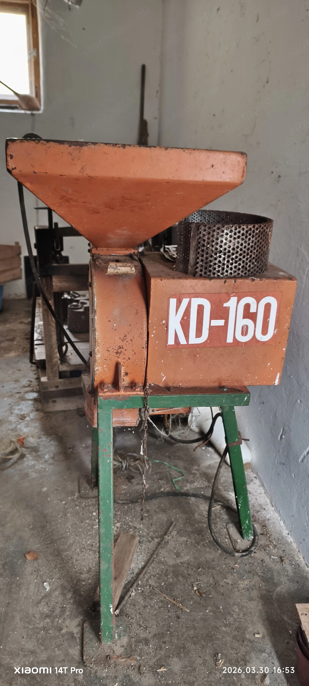 KD-160 Terménydaráló eladó - Foglalva 