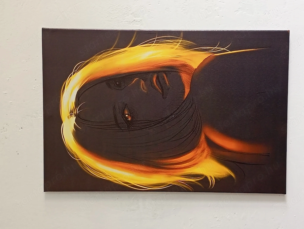 Arany fényben lévő nő" 60*40 cm 12000ft óbuda 36 50 104 8272  Egy stílusos és kifejező kép minőségi 