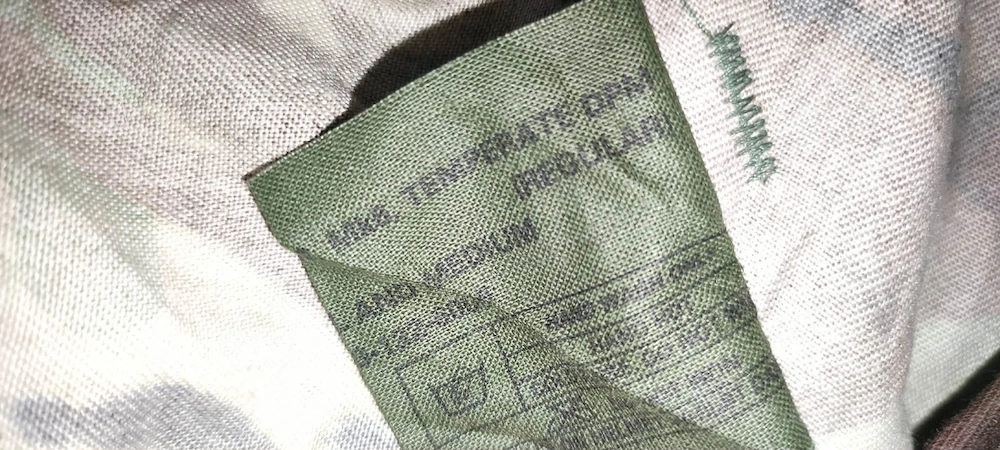 Cover Combat Helmet , G,S Mk 6 Temperate DPM .  Csak huzat!