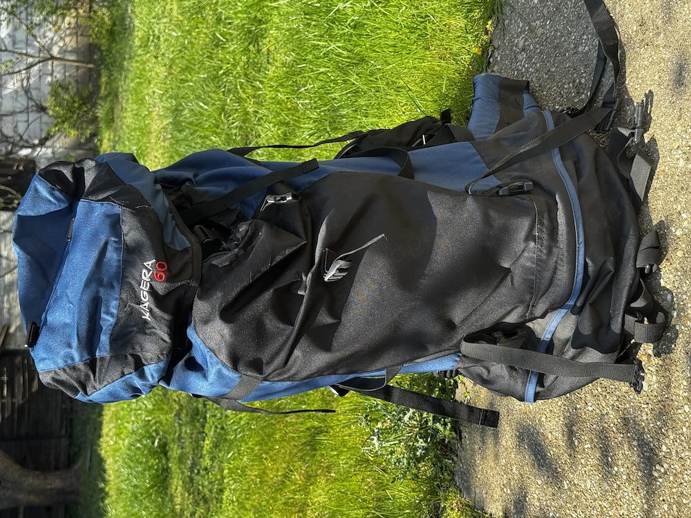 Túrazsák 60L, ill. kis túra hátizsák
