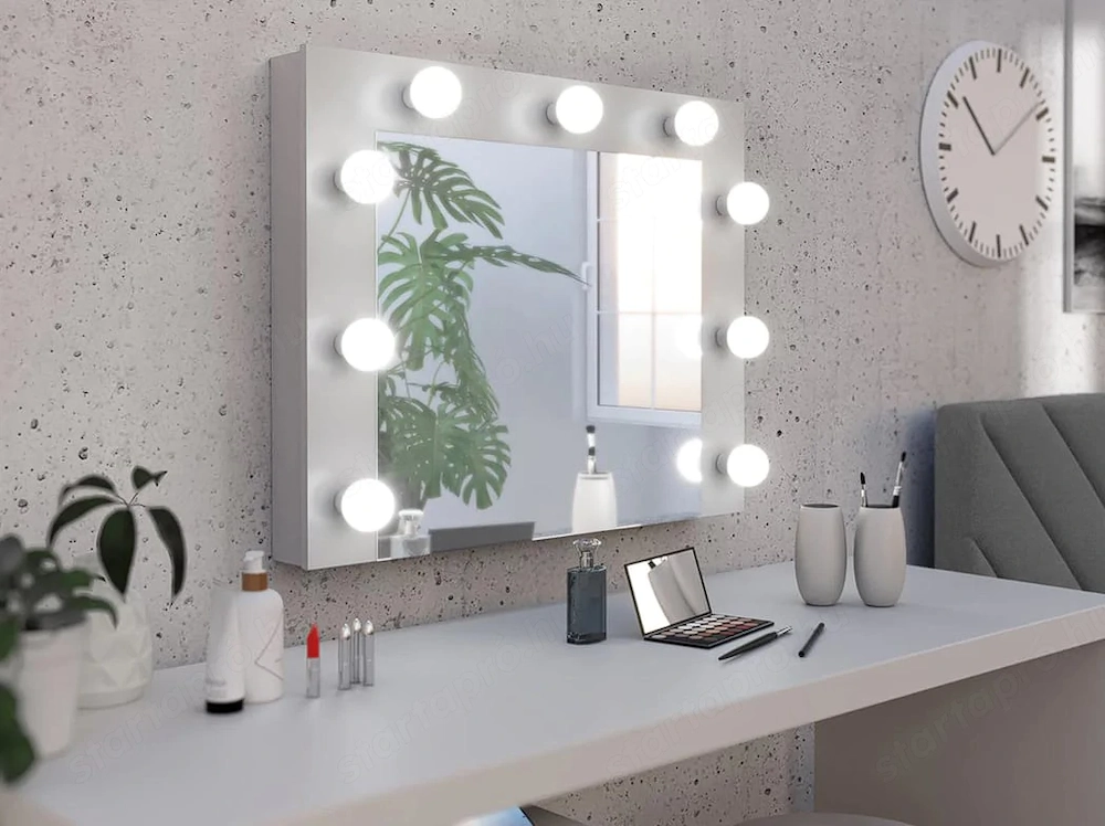 fürdőszobai 9 ledes tükör új, bontatlan eladó