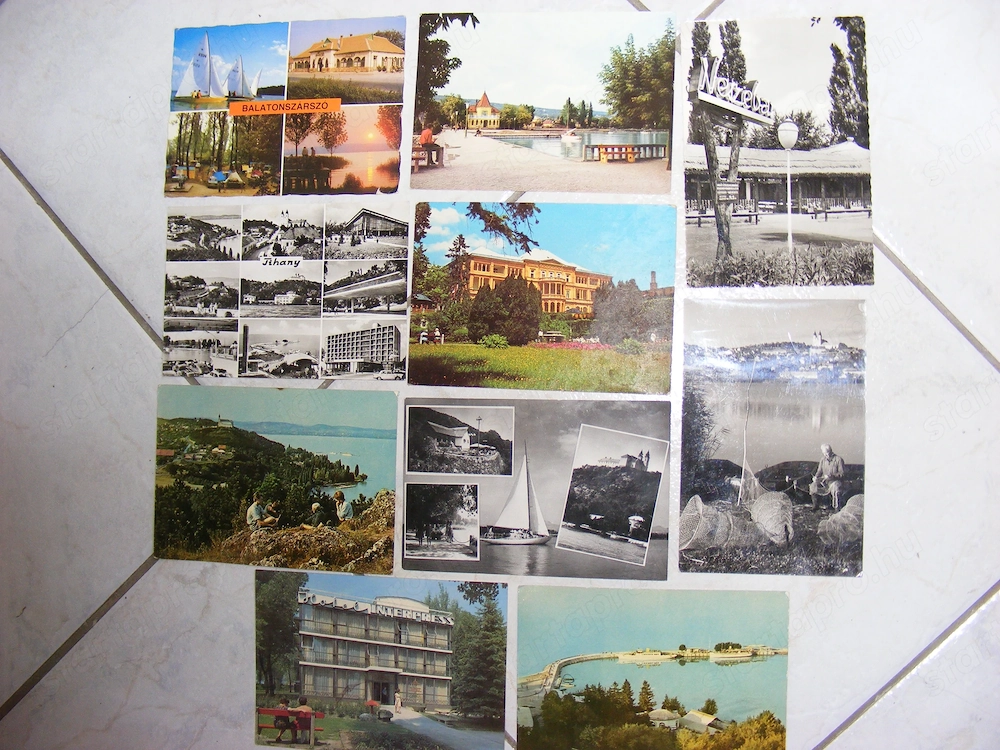 Képeslapok, Balaton, 1964-1989 gyűjtemény