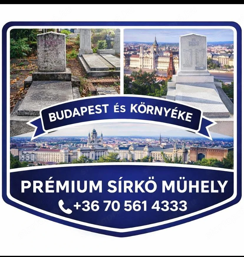 Prémium sírkő műhely