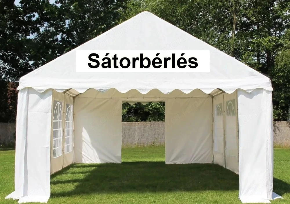 Rendezvénysátor bérlés