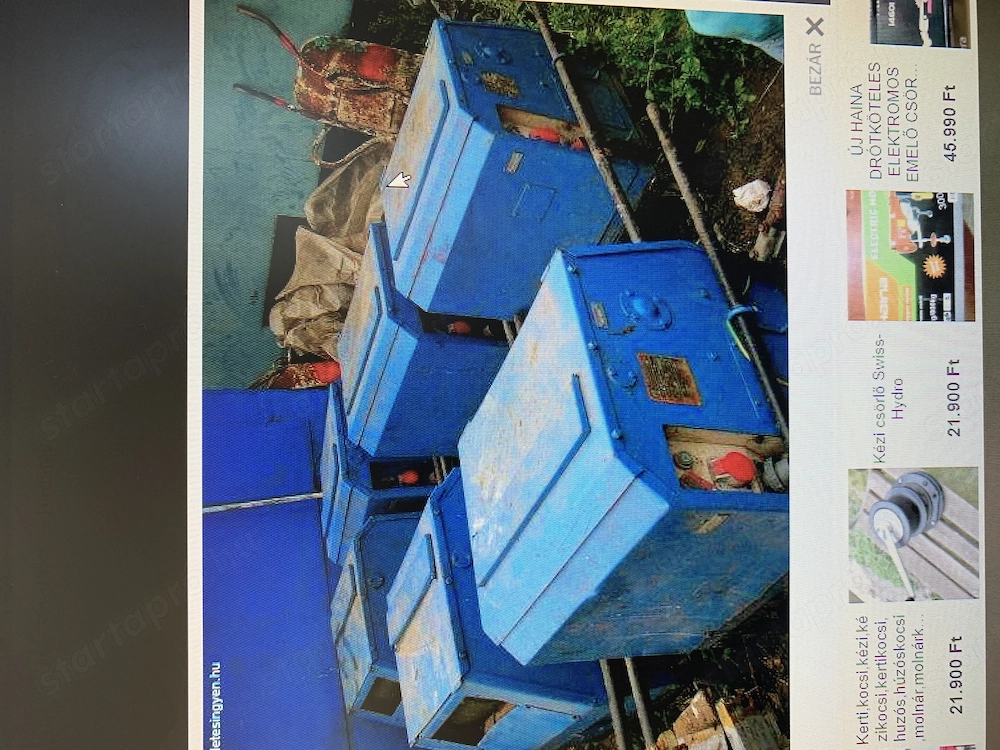 Épitőipari csörlő eladó