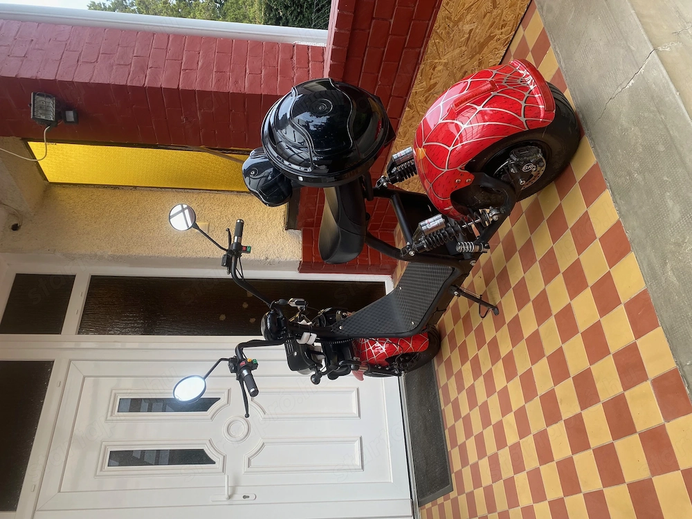 Elektromos Chopper citycoco motor scooter roller