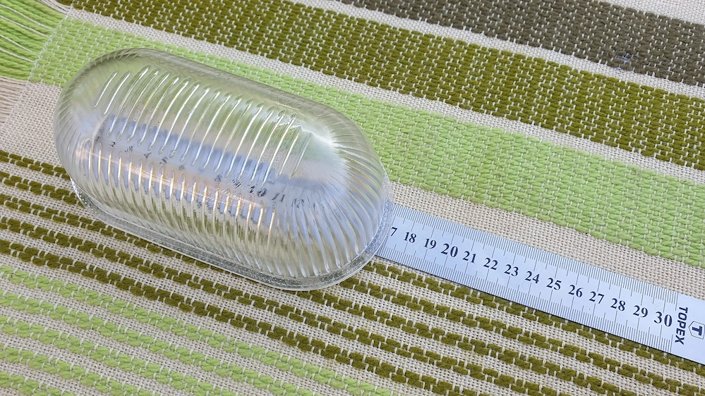 Hajólámpa búra eladó, ovális