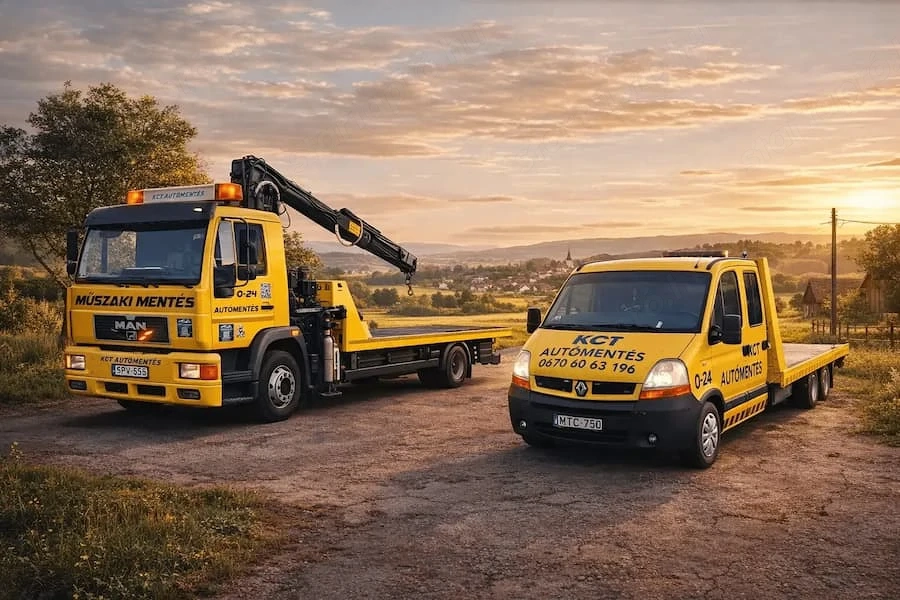 KCT Darus Autómentés-Furgon mentés 