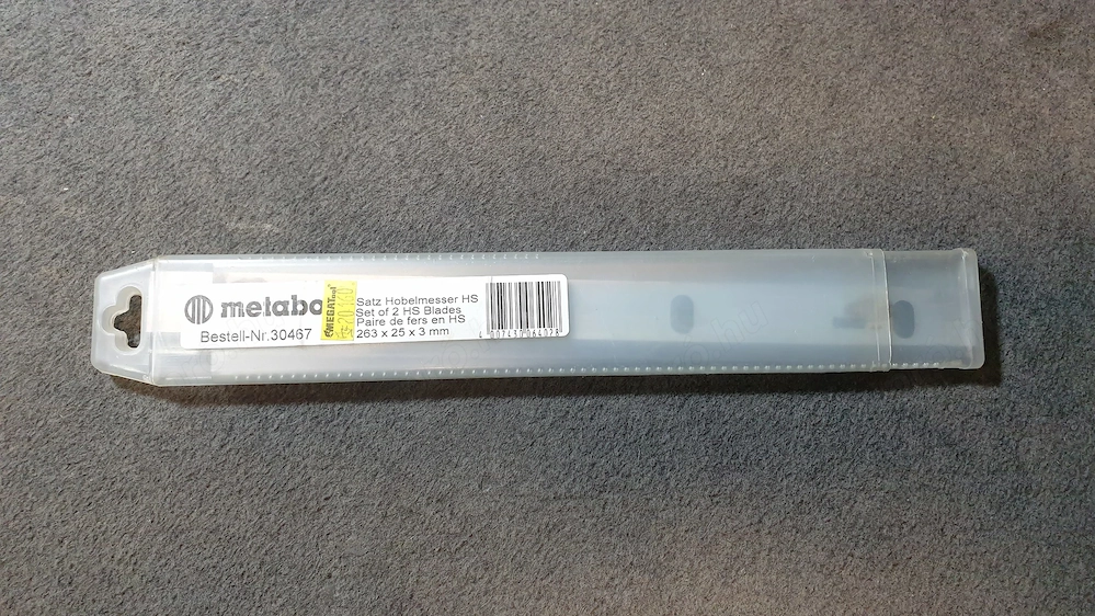 Metabo 263x25x3 gyalukés eladó