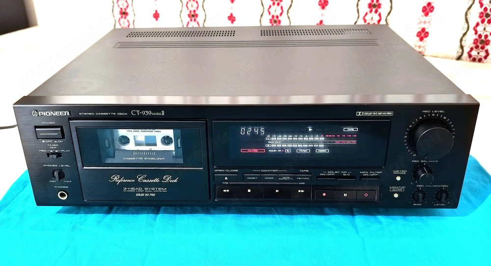 Pioneer CT-939 mark2 deck szervizelve!