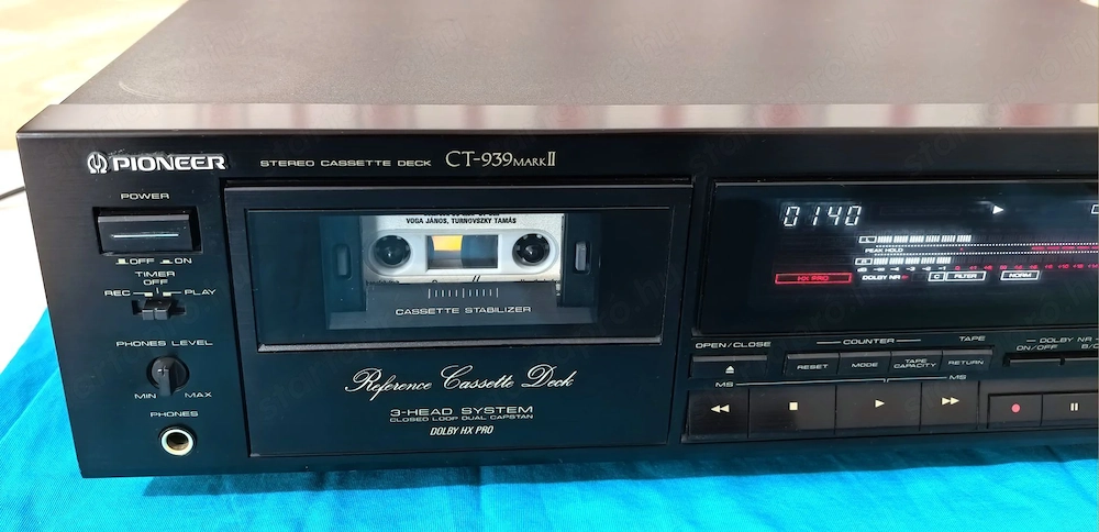 Pioneer CT-939 mark2 deck szervizelve!