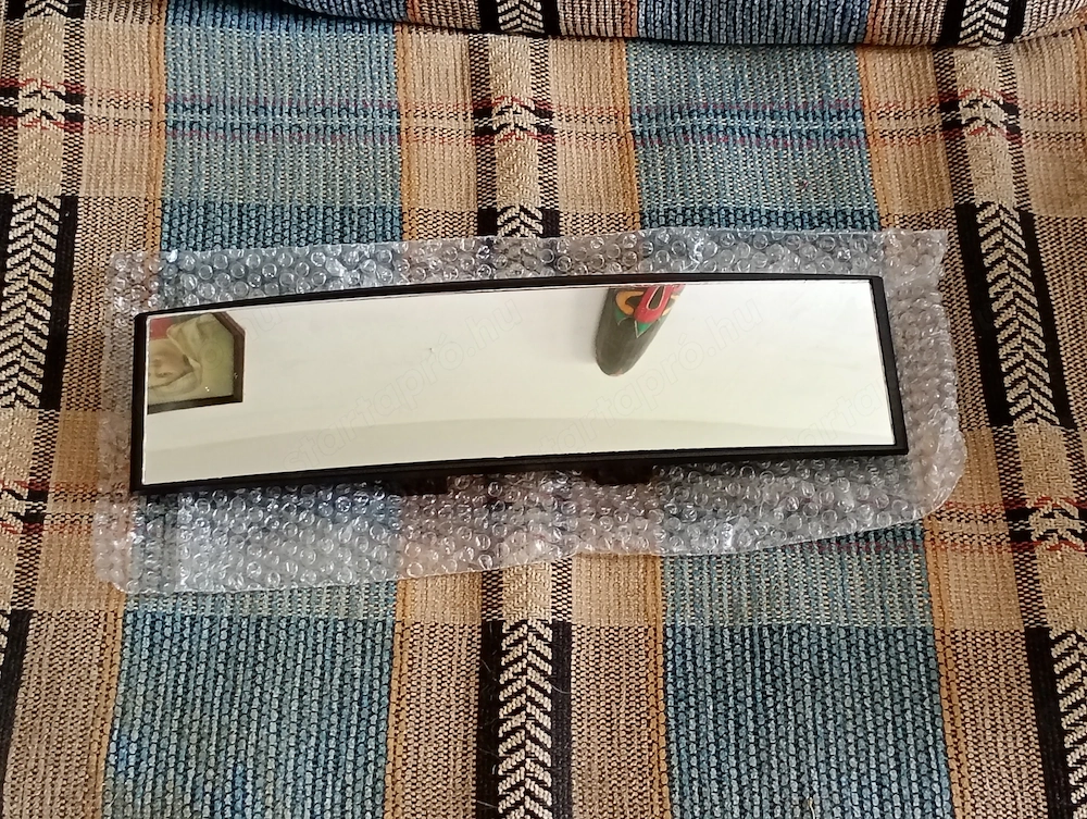 AVS PV-112 típusú, 300x65 mm-es belső panoráma visszapillantó tükör.   5000ft óbuda 36 50 104 8272 p