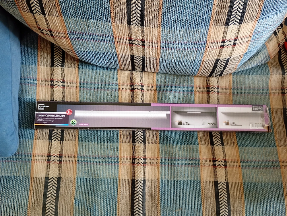 LED szekrény alatti konyhalámpa Livarno 800lm  5000ft óbuda 36 50 104 8272  posta kizárolag előre fi