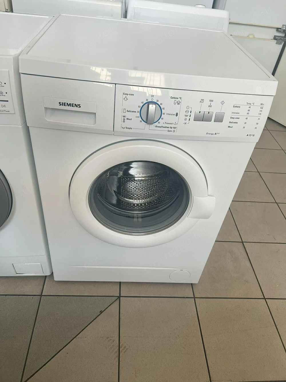 Használt Siemens A1016 elöltöltős mosógép [H17688] 1-3 hónap garanciával