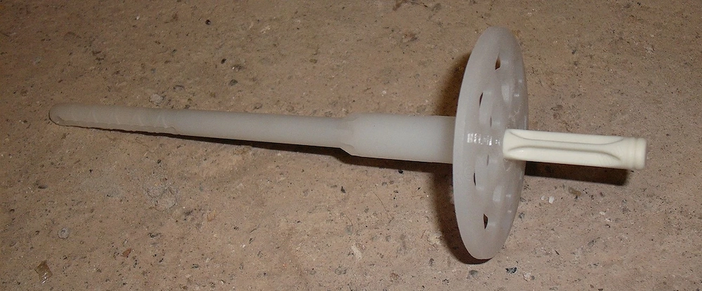 Termofix dübel homlokzati hőszigeteléshez, 155x8 mm, 360 db