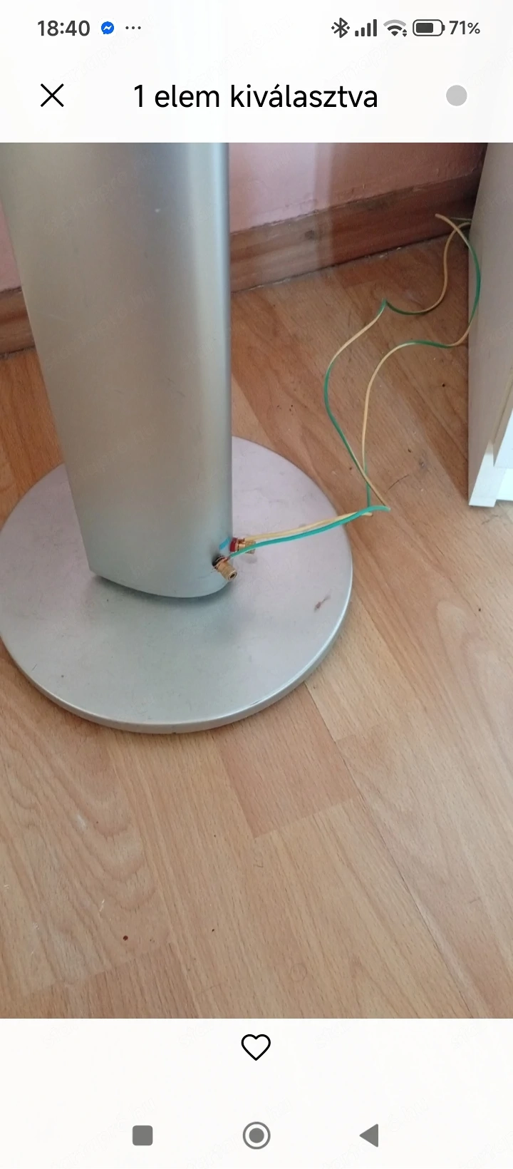 4 db 1méter magas hangfal eladó