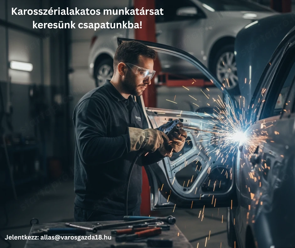 Karosszérialakatos munkatársat keresünk!