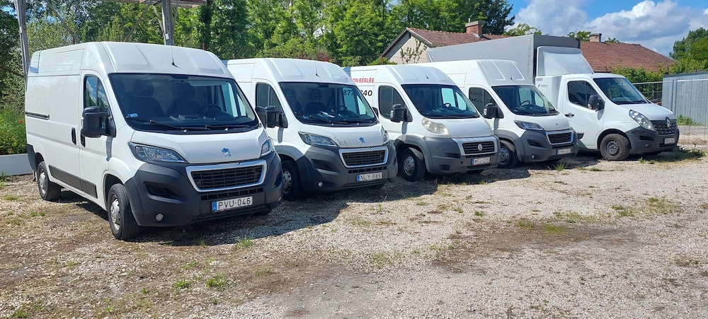 furgonbérlés Budapestről