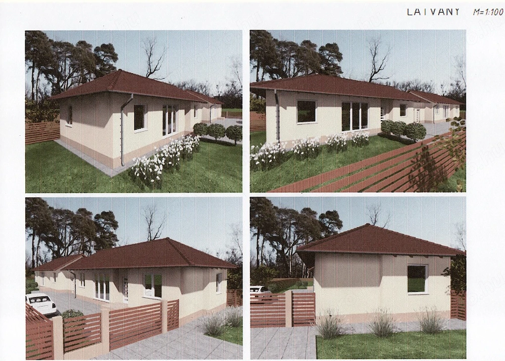 Monor központban MÁR CSAK AZ 1. új építésű társasházi lakás eladó, saját 500 m2 telekkel