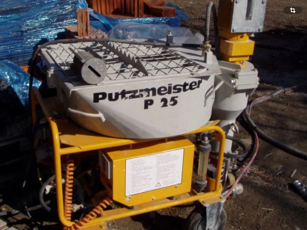 Vakológép bérbeadó,putzmeister vakológép