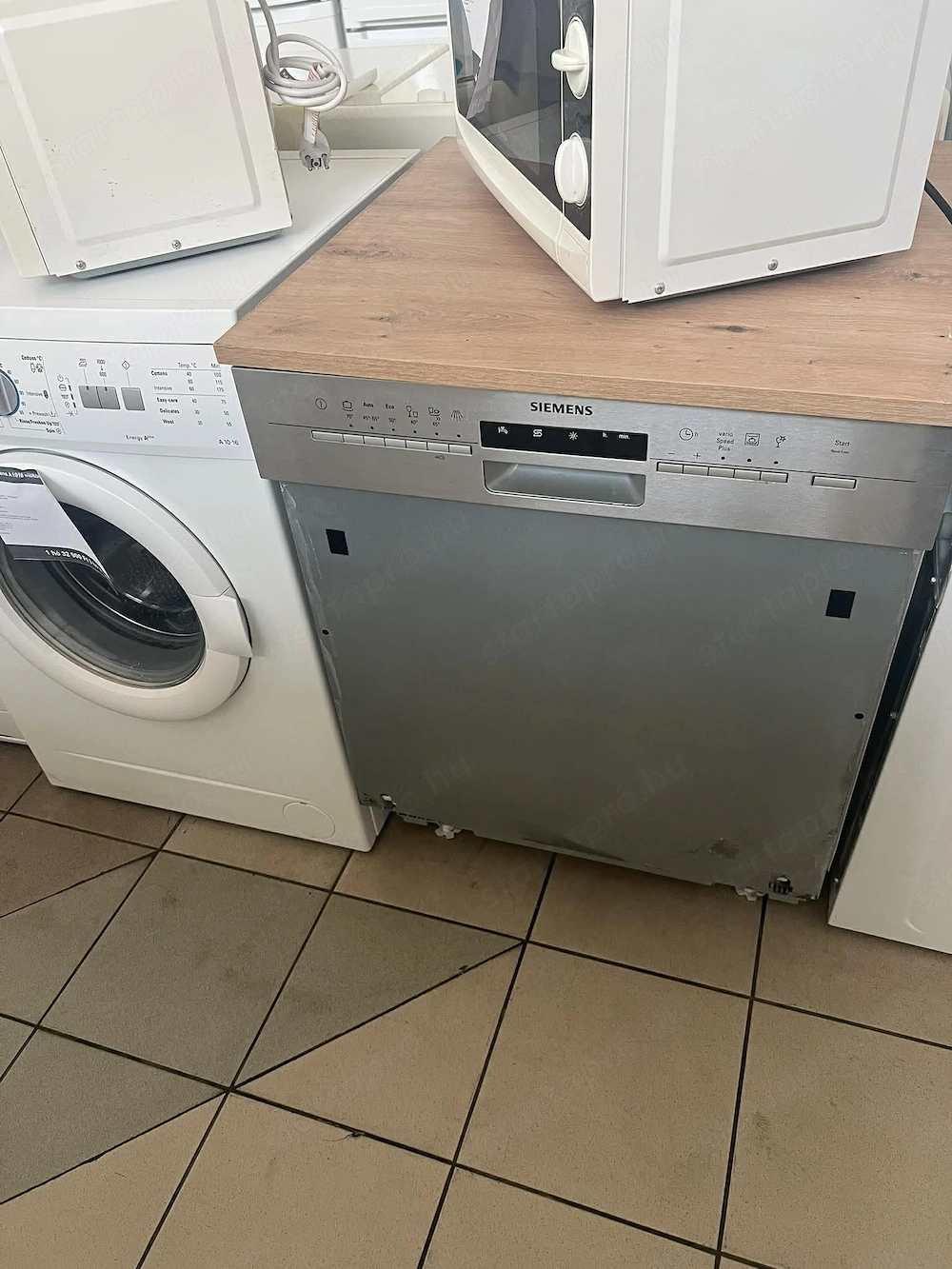 Használt Siemens SN56P582EU Beépíthető mosogatógép [KH309] 1-3 hónap garanciával