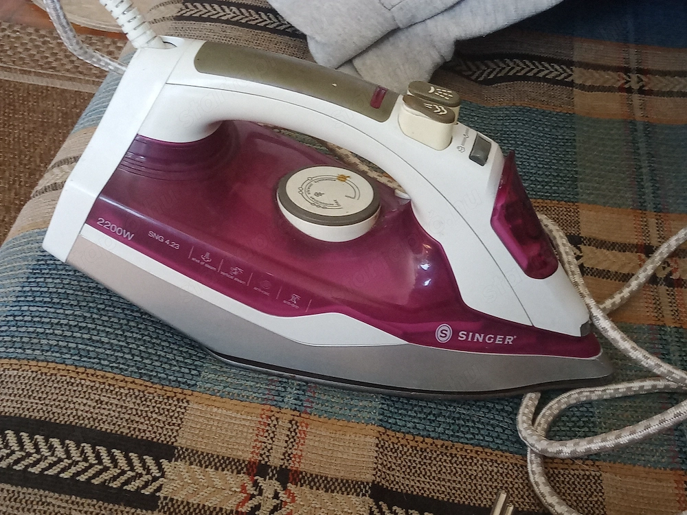 Singer SNG 4.23 gőzölősvasaló 3000ft óbuda személyes átvétel óbudán posta kizárolag előre fizetés ut