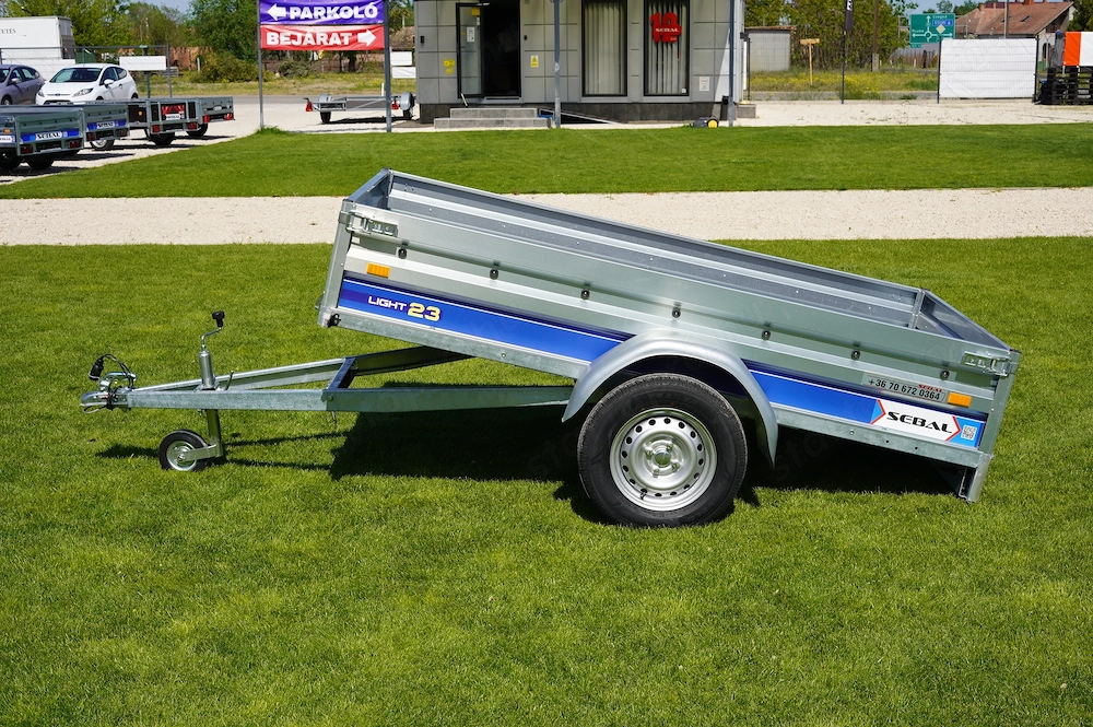 Májusi akcióval új SEBAL - V230 billenős utánfutó rendszámmal most 543.900 Ft helyett bruttó 498.000