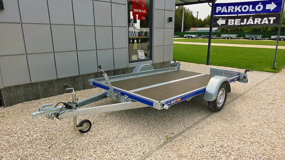 Új billenős Vesta Uniplato (300x170 cm) utánfutó rendszámmal - 818.000 Ft helyett bruttó 669.000 Ft