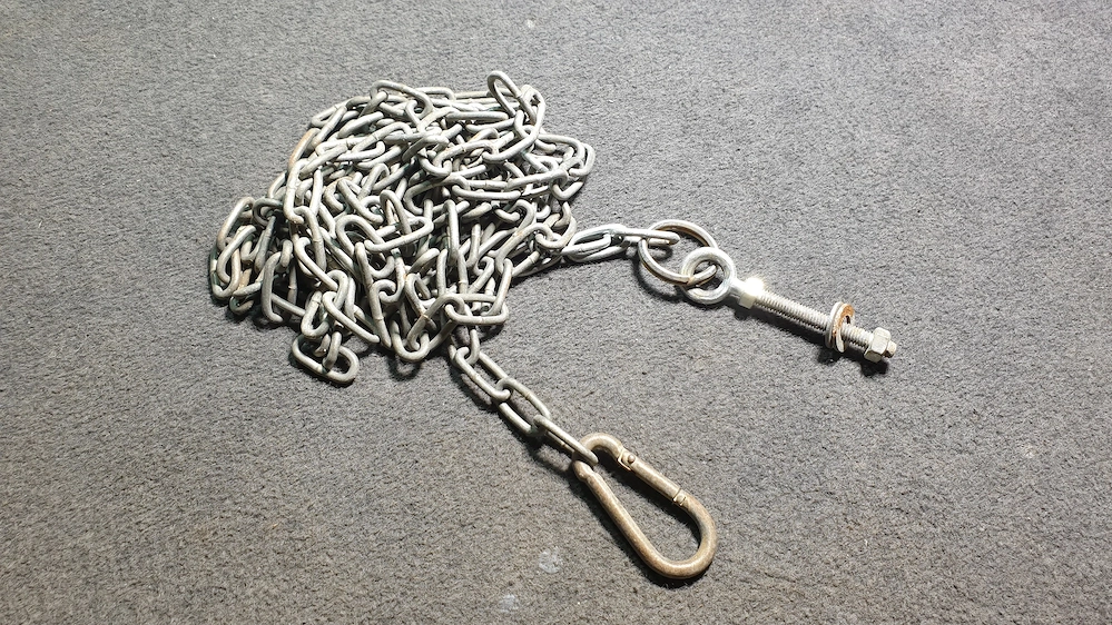 3m kutyalánc szerelékkel eladó