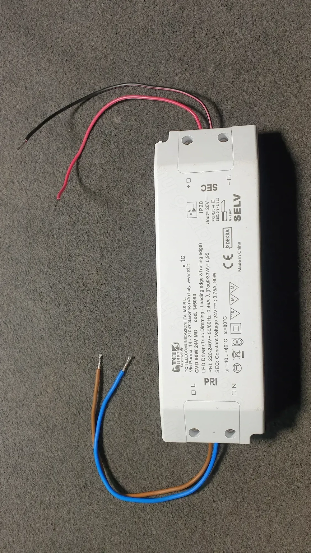 24V LED driver eladó, CVD 90W 24V MD