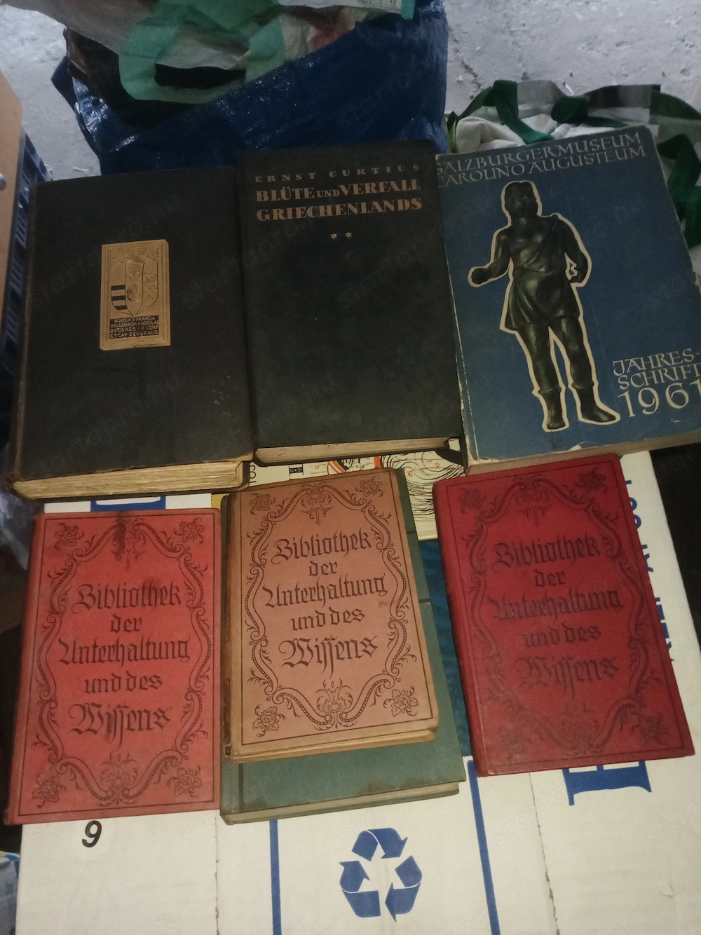 Bibliothek der Unterhaltung und des Wissens (Szórakoztató és ismeretterjesztő könyvtár)  3000ft óbud