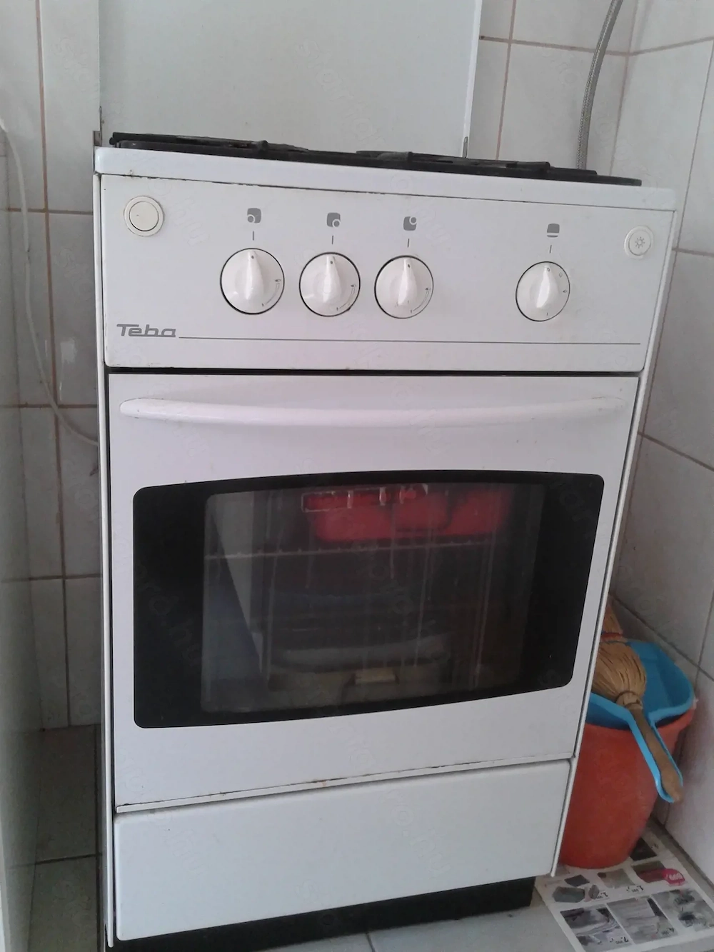 4 égőfejes gáztűzhely