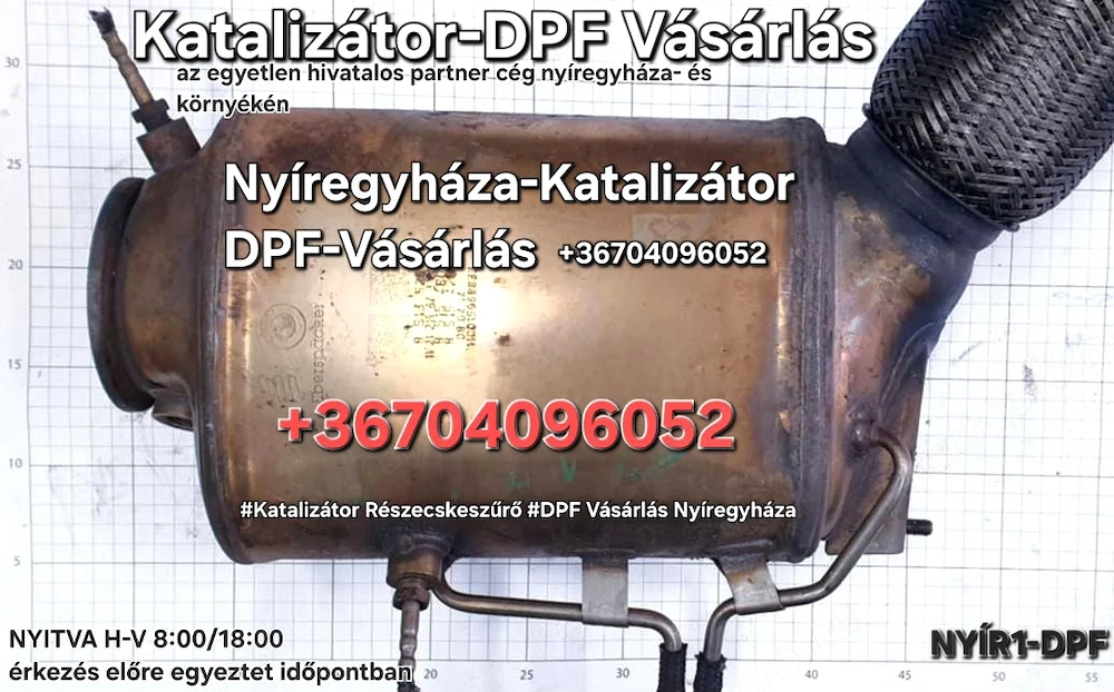 Nyíregyháza DPF Katalizátor Vétel