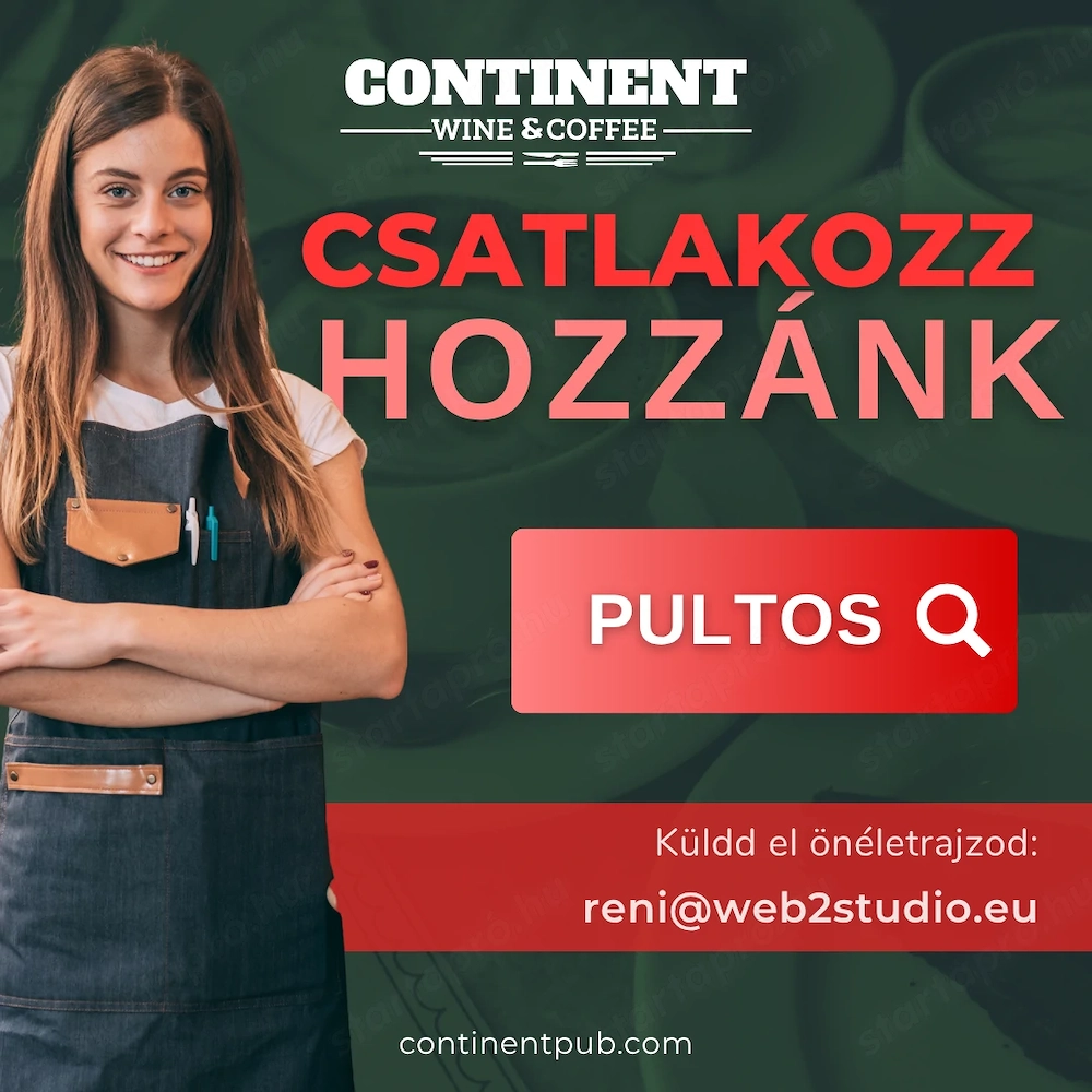 Pultos álláshirdetés Nyíregyházán