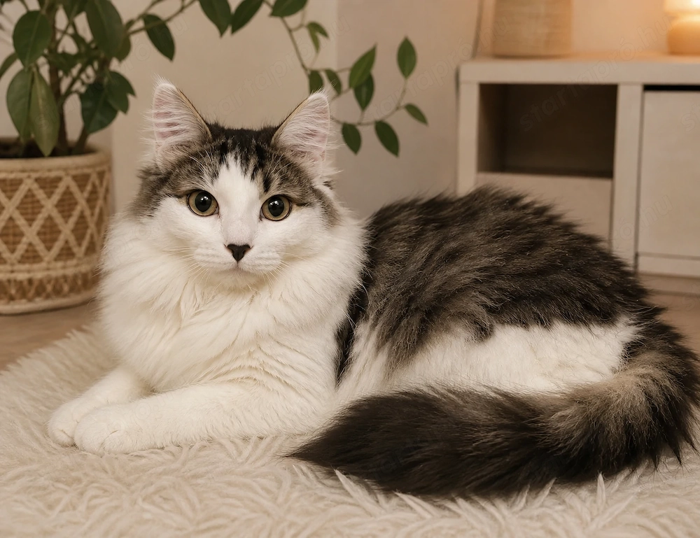 Perzsa x maine coon