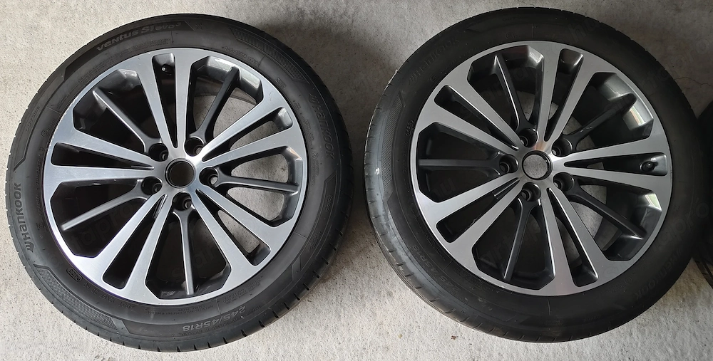 Eladó 4db. alufelni nyárigumikkal Hankook Ventus S1 EVO3 ( 245 45 R18 ) !