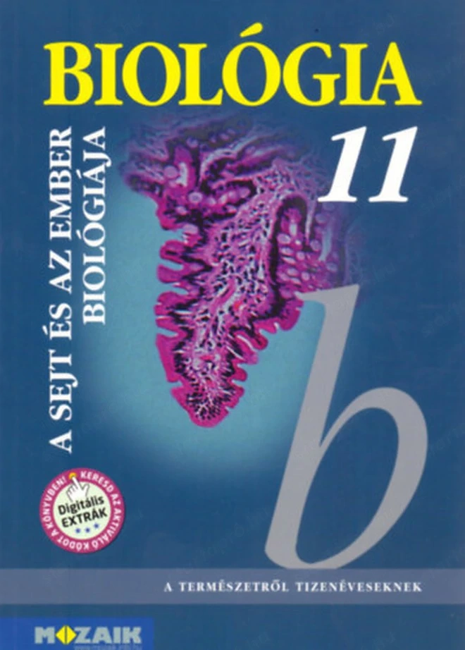 Gál Béla Biológia  11. Mozaik Kiadó 