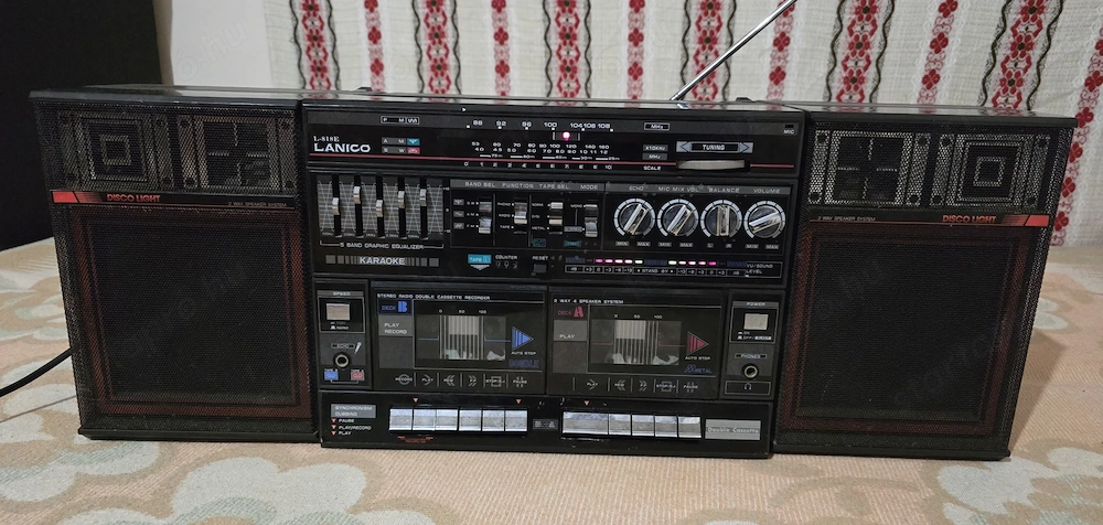 Lanico L-818 Boombox magnó