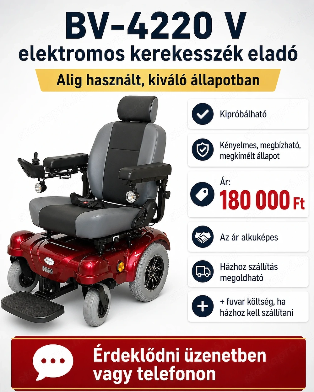 Elektromos kerekesszék