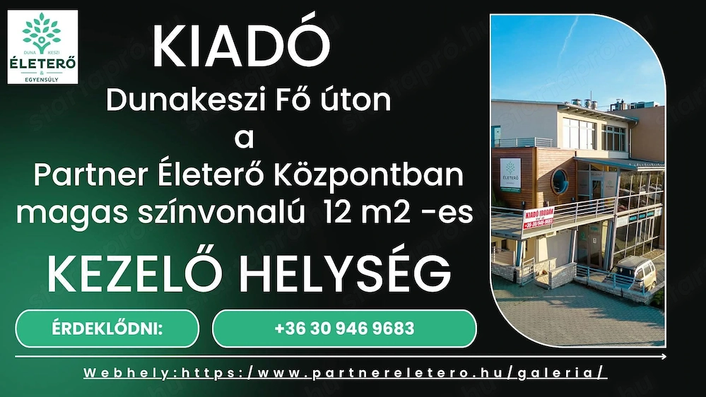 Kiadó kezelő helység